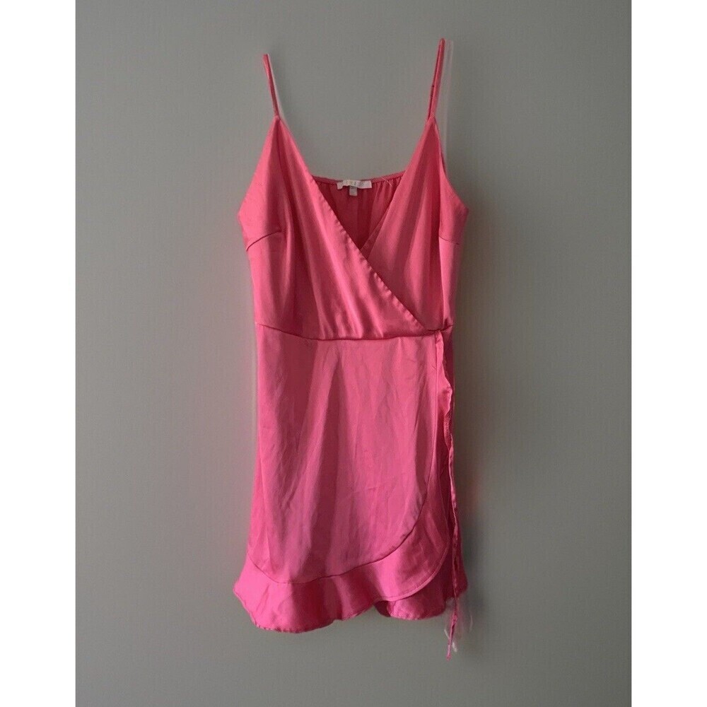 Iris Pink Lingerie Romper Babydoll Wrap Women’s Size Large